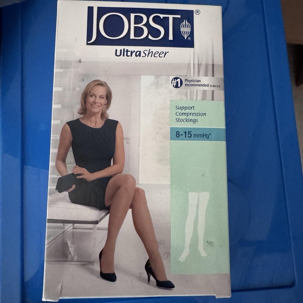 Jobst Supportwear UltraSheer Mild Comp‎ Pantyhose 8-15 mmHg Silky Beige Medium